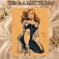OC Art Illustration Hard Signed 8.5x11in Fine Art PRINT