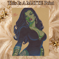 Gamora Art Illustration Hard Signed 8.5x11in Fine Art PRINT