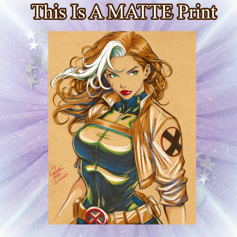 Rogue Art Illustration Hard Signed 8.5x11in Fine Art PRINT