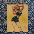 Mary Jane Art Illustration Hard Signed 8.5x11in Fine Art PRINT