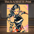 Psylocke Art Illustration Hard Signed 8.5x11in Fine Art PRINT