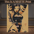 Psylocke Art Illustration Hard Signed 8.5x11in Fine Art PRINT