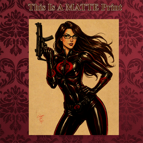 Baroness Art Illustration Hard Signed 8.5x11in Fine Art PRINT