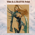 Witchblade Art Illustration Hard Signed 8.5x11in Fine Art PRINT