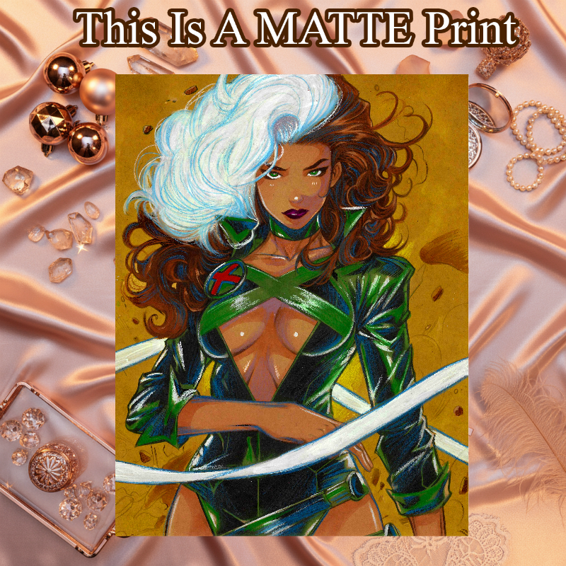 Rogue Art Illustration Hard Signed 8.5x11in Fine Art PRINT