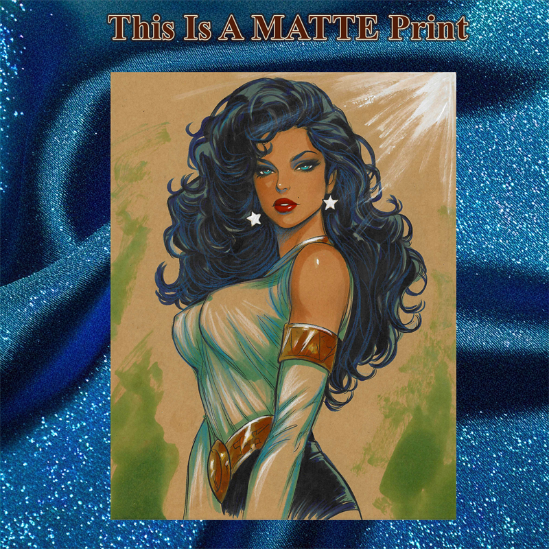 Dona Troy Art Illustration Hard Signed 8.5x11in Fine Art PRINT