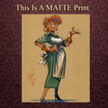 Dexter Mom Art Illustration Hard Signed 8.5x11in Fine Art PRINT