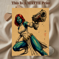 Mystique Art Illustration Hard Signed 8.5x11in Fine Art PRINT