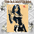 X-23 Art Illustration Hard Signed 8.5x11in Fine Art PRINT