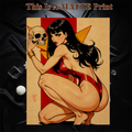 Vampirella Art Illustration Hard Signed 8.5x11in Fine Art PRINT