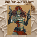 Mystique Art Illustration Hard Signed 8.5x11in Fine Art PRINT