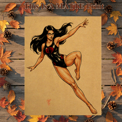 Baroness Art Illustration Hard Signed 8.5x11in Fine Art PRINT