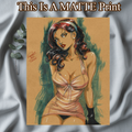 OC Art Illustration Hard Signed 8.5x11in Fine Art PRINT
