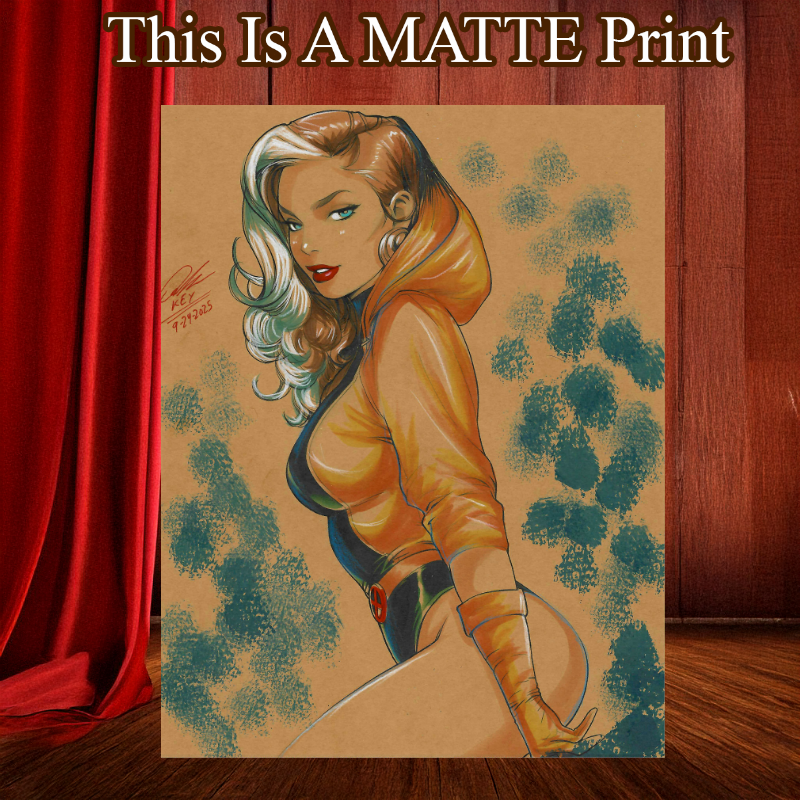 Rogue Art Illustration Hard Signed 8.5x11in Fine Art PRINT