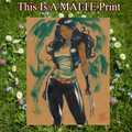 X-23 Art Illustration Hard Signed 8.5x11in Fine Art PRINT