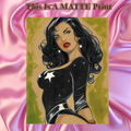 Dona Troy Art Illustration Hard Signed 8.5x11in Fine Art PRINT