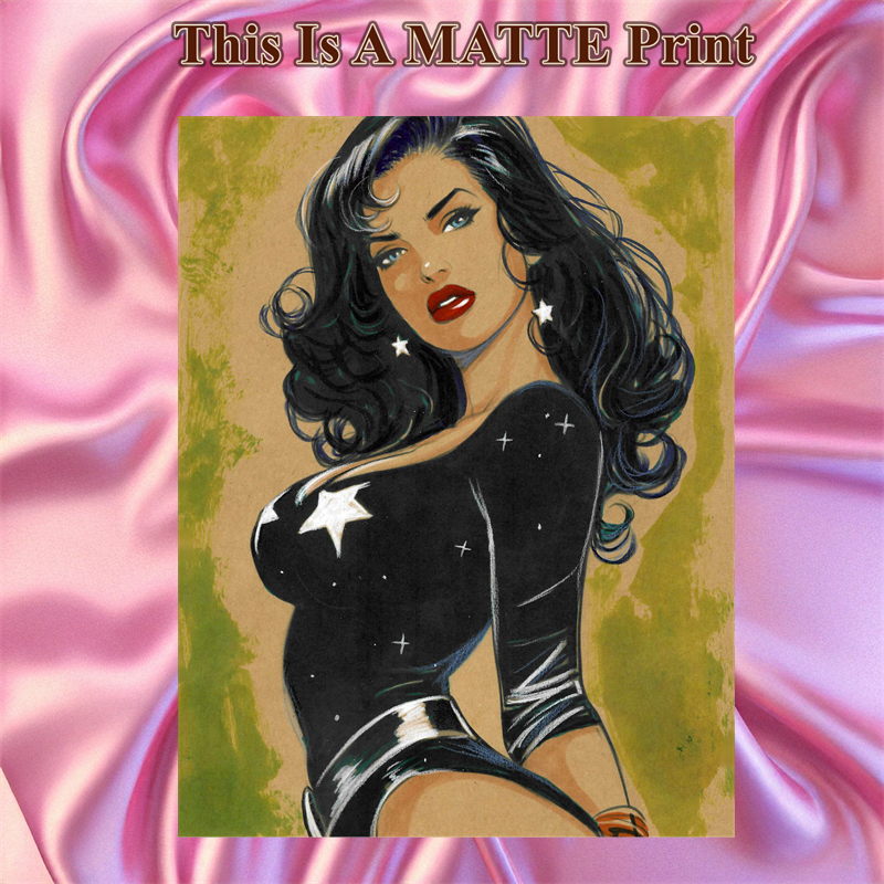 Dona Troy Art Illustration Hard Signed 8.5x11in Fine Art PRINT