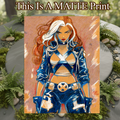 Rogue Art Illustration Hard Signed 8.5x11in Fine Art PRINT