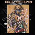 Gambit Art Illustration Hard Signed 8.5x11in Fine Art PRINT