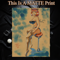 Josie Art Illustration Hard Signed 8.5x11in Fine Art PRINT