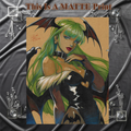 Morrigan Aensland Art Illustration Hard Signed 8.5x11in Fine Art PRINT