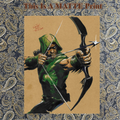 Greenn Arrow Art Illustration Hard Signed 8.5x11in Fine Art PRINT
