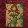 Poison Ivy Art Illustration Hard Signed 8.5x11in Fine Art PRINT