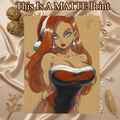 Jessica Rabbit Art Illustration Hard Signed 8.5x11in Fine Art PRINT