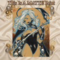 Lady Death Art Illustration Hard Signed 8.5x11in Fine Art PRINT