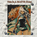 OC Art Illustration Hard Signed 8.5x11in Fine Art PRINT