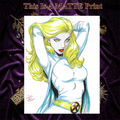 Emma Frost Art Illustration Hard Signed 8.5x11in Fine Art PRINT