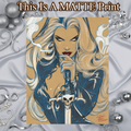 Lady Death Art Illustration Hard Signed 8.5x11in Fine Art PRINT