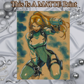 Samus Art Illustration Hard Signed 8.5x11in Fine Art PRINT