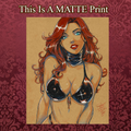 Mary Jane Art Illustration Hard Signed 8.5x11in Fine Art PRINT