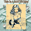 Lois Lane Art Illustration Hard Signed 8.5x11in Fine Art PRINT