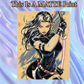 Psylocke Art Illustration Hard Signed 8.5x11in Fine Art PRINT