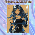 X-23 Art Illustration Hard Signed 8.5x11in Fine Art PRINT