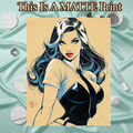 Lois Lane Art Illustration Hard Signed 8.5x11in Fine Art PRINT