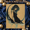 Death Of The Endless Art Illustration Hard Signed 8.5x11in Fine Art PRINT