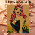 Poison Ivy Art Illustration Hard Signed 8.5x11in Fine Art PRINT