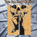 Original Art Illustration Hard Signed 8.5x11in Fine Art PRINT