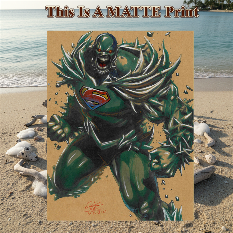 Doomsday Art Illustration Hard Signed 8.5x11in Fine Art PRINT