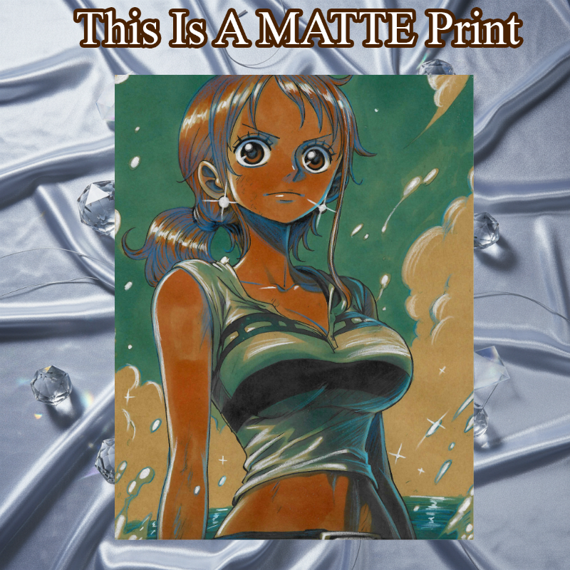 Nami Art Illustration Hard Signed 8.5x11in Fine Art PRINT
