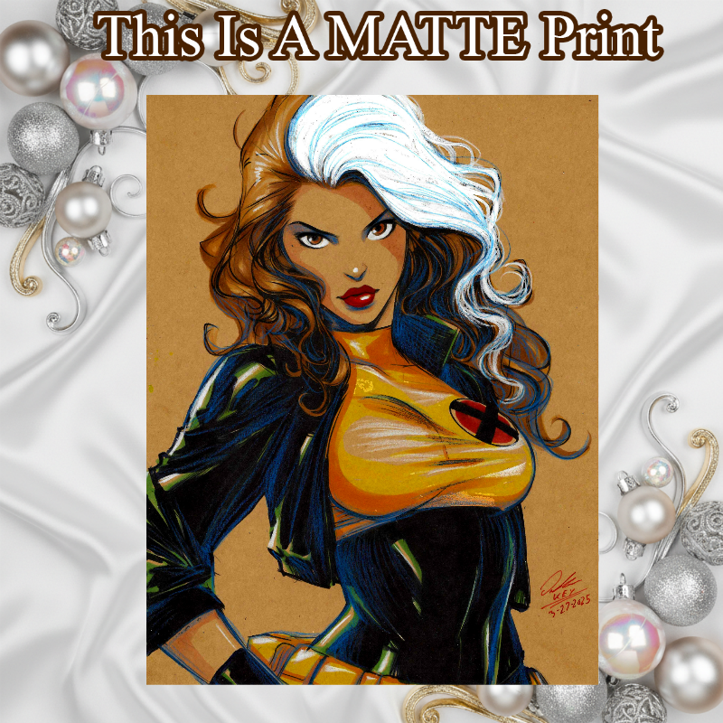 Rogue Art Illustration Hard Signed 8.5x11in Fine Art PRINT