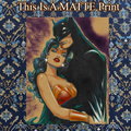 Batman Art Illustration Hard Signed 8.5x11in Fine Art PRINT