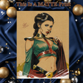 Princess Leia Art Illustration Hard Signed 8.5x11in Fine Art PRINT