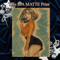 Velma Dinkley Art Illustration Hard Signed 8.5x11in Fine Art PRINT