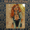 Mary Jane Art Illustration Hard Signed 8.5x11in Fine Art PRINT