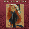 Mary Jane Art Illustration Hard Signed 8.5x11in Fine Art PRINT