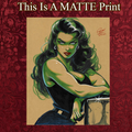 She Hulk Art Illustration Hard Signed 8.5x11in Fine Art PRINT